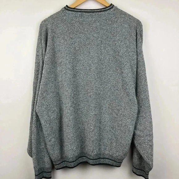 Vintage Golf Sweatshirt with Iconic Embroidered Motifs Grand Slam 90s - Picture 5 of 7